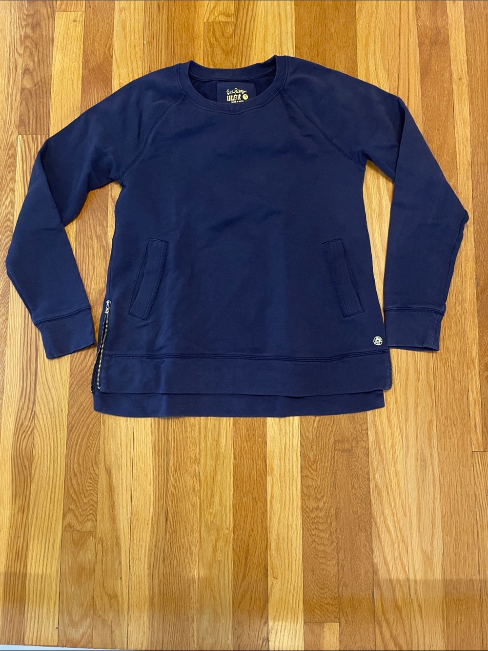 LILLY PULITZER BEACHCOMBER LUXLETIC ZIP SIDE Sweatshirt